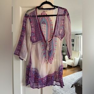Sheer Bathing suit Coverup